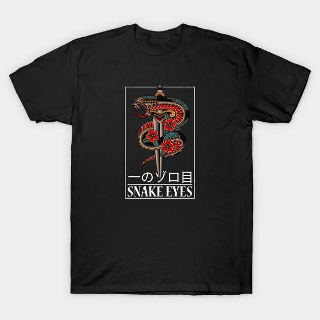 Snake eyes! T-Shirt by Milon store